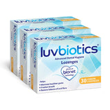Luv Biotics Lemon Lozenges - Promotes Good Balance in The Oral Cavity for Fresh Breath, Healthy Gums and Cavity Protection.- Pac