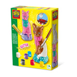 SES Creative Casting and Painting - Cat, Yellow