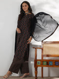 Libas Women'S Pure Cotton Kurta Set (36750O_Black_Xs)