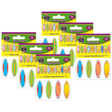 Teacher Created Resources Surfboards Mini Accents, 36 Per Pack, 6 Packs