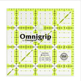 Omnigrid Omnigrip Ruler, 3 x 3, Green