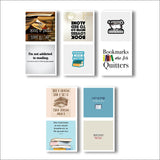 woopme Book Lovers Bookmark Magnetic Quotes Page Clips Students Readers Folding Magnetic Bookmark 5Pcs
