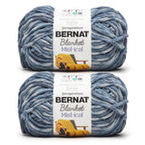 Bernat Blanket Mist-ical Storm Blue 2 Pack of 300g Yarn