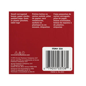 Arrow 356 Genuine P35 Staples, 3/8-Inch Leg Length, 3/8-Inch Crown Size, 5,040-Pack