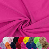 Nylon Spandex Fabric, 80% Nylon, 20% Spandex, Swimwear, Activewear Fabric 4 Way Stretch Sports, Dance, Yoga (Rosy Red, 1 Yard)