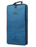 Harrison Howard Waterproof Bridle Bag Halter Bag for Horses with 3 Prong Tack Rack Sturdy Fabric Horse Tack Carry Bag Blue
