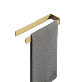 Alise Hand Towel Holder Self Adhesive Towel Bar Towel Hanger for Bathroom Wall,SUS304 Stainless Steel Brushed Gold Towel Rack To