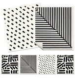 Miss Adola 6 Pack Swedish Dishcloths - Reusable Dish Cloths for Washing Dishes, Fast Drying Towels, Cute Funny Washable Sponge C