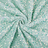 Sage Green Sequin Fabric by The Yard Velvet Stretch Fabric 5 Yards Sparkle Upholstery Fabric Thick Sequin Velvet Fabric for Glit
