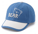 Lyonardo Kids Baseball Cap For Boys & Girls | Cotton Adjustable Summer Cap | Cute Bear Embroidered Sports Hat | Sun Protection O