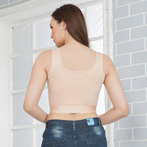 Tank Crop Top - Skin - 2Xl,SKIN,2,B0CVGYT41X