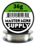 Nichrome 80 250 36 Gauge Wire 250ft 0.13mm 0.005in Made in USA Master Wire Supply