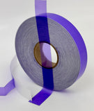 Transparent Vinyl Tape with Self-Adhesive. (1/2 inch x 50 ft, Violet)