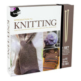 SpiceBox Introduction to Knitting Kit Discover The Joy of Creating Cozy, Handmade Items