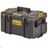 Durable DS300 toolbox with IP65 seal, 50kg load, auto-latching, removable tray, and tracker-ready design-ideal for secure, stack