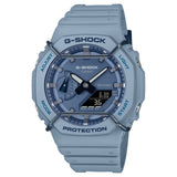GShock GA2100PT2A ToneonTone Wire Face Casioak Blue