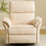 Oversized Power Recliner Chairs for Adults with Massage and Heat, Power Swivel Rocker Recliner Chair with Adjustable Headrest, 2