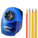 Bostitch Office QuietSharp 6 Electric Pencil Sharpener, Heavy Duty Classroom Sharpener, Size Selector with 6 Different Sizes, Pe
