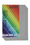 Brustro Elle Erre Coloured Card Stock Craft Paper A4 Size 220 Gsm China Colour, Pack Of 9 Sheets. Ash Grey Shade|Ideal For Schoo