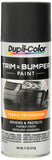Dupli-Color ETB101000 Trim and Bumper Spray Paint - Black -11 oz. Aerosol Can