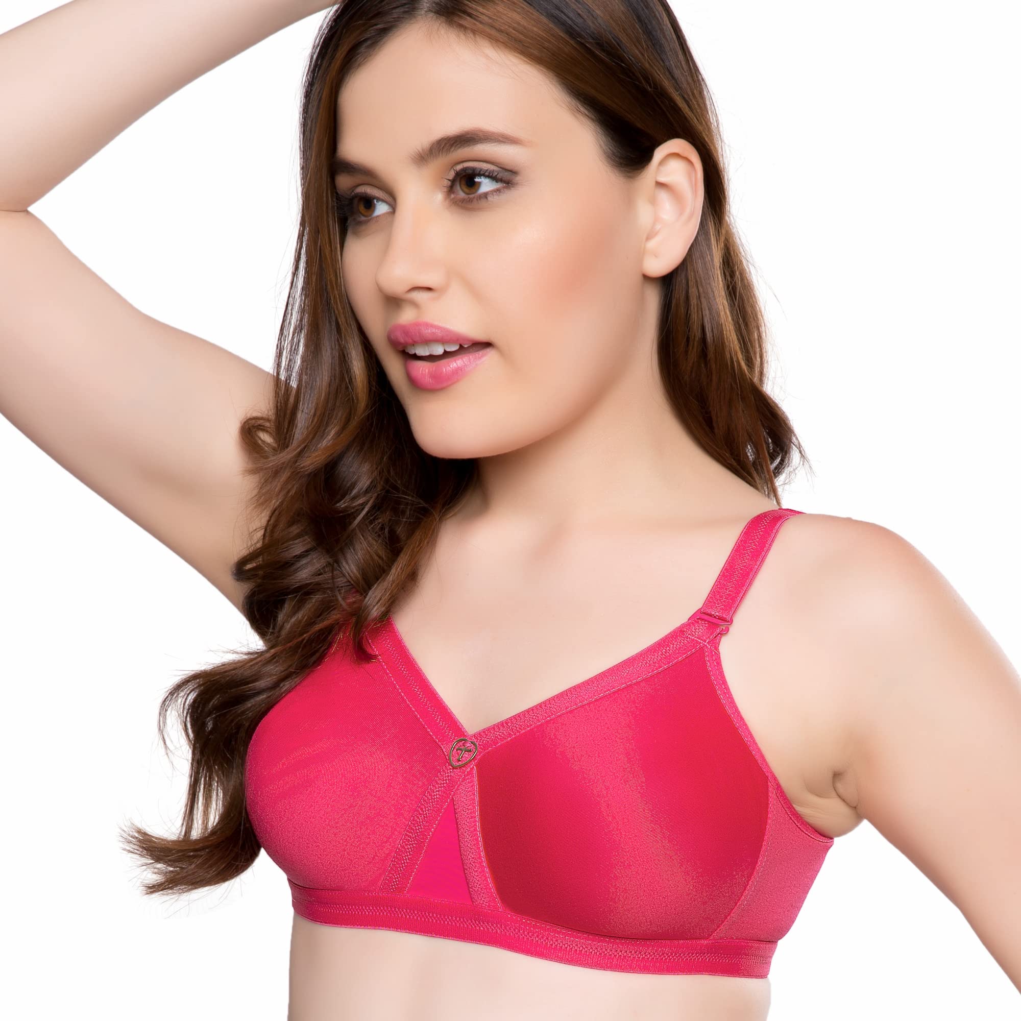 Trylo Pinky Strapless 38 Ras D - Cup Rasberry,RASBERRY,38,B09SHQDW6F