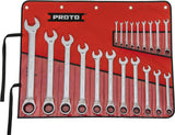 Ratcheting Wrench Set, Combination