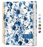Planner 2026-2027, Academic Year Monthly and Weekly Calendar Planner, Jul 2026 - Jun 2027, Hardcover Teacher Student Planning Ag