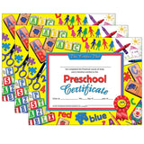 Preschool Certificate, 8.5 x 11, 30 Per Pack, 3 Packs