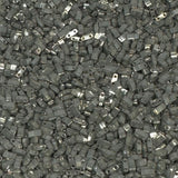 Miyuki Half Tila Beads - 2 Hole Rectangle Beads, 5x2.3x1.9 mm, 5 Grams Glass Beads Gray (HTL1865)