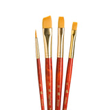 Princeton RealValue Paintbrush, Red