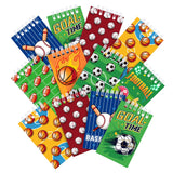 Pajean 24 Pcs Sports Mini Notepads Bulk, Party Favors and Team Gifts