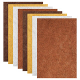 8 Pcs Brown Felt Sheets for Crafts Soft Fabric 2mm Thick Felt Sheets for Crafts 11.8 X 7.9 Patchwork Rug Arts DIY Sewing Craft S