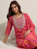 Libas Women'S Viscose Rayon Kurta Set (400271I Coral 2Xl