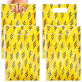 Sweetude 50 Pcs Anime Party Treat Gift Bags Anime Theme Treat Bags Cartoon Candy Wrapping with Handle for Birthday Favor Supplie