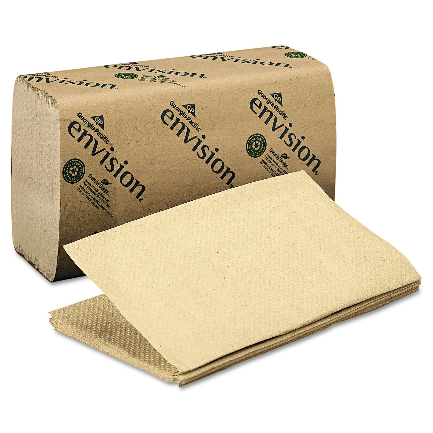 (16/CS) TOWEL S-FOLD ENVISION EPA BROWN