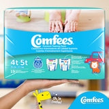 Cmf-B4 - Comfees Training Pants Boys, 4T/5T, 19 Count (X6)