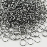 500pcs 10mm Stainless Steel Jump Rings Connector Rings for DIY Craft Jewelry Making Necklaces Bracelet Earrings Keychains