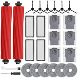 BTRSOLUS 26PCS Accessories Kit for Roborock Q revo S/Qrevo Pro Robot Vacuum