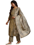 Libas Women'S Pure Silk Kurta Set (487280R