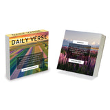 TF Publishing 2026 Daily Verse Daily Desktop Calendar - Home and Office Organization - Small Desk Calendar 2026 with Full-Color 