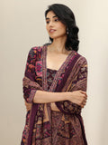 Libas Women'S Pure Cotton Kurta Sets (99201_Burgundy_L)