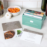 PPP Meal Planner with 72 Photo Recipe Cards (Slow Cooker Vol 2) - Weekly Menu Planner | Recipe Box | 12 Reusable Grocery Lists |