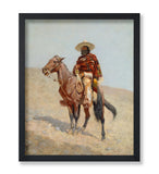 Poster Master Vintage Cowboy Poster - Retro A Mexican Vaquero Print - Wild West Art - Western Art - Horse Riding Art - Gift for 