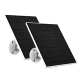 Solar Panel for Eufy Camera, 5W Solar Panel Charger Compatible with EufyCam, 5V Solar Panel with 9.8ft Charging Cable, IP65 Wate