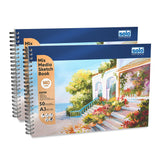 Solo Mixed Media Sketchbook/Drawing Notebook (2, A3, Landscape, D1)