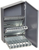 Chicago Latrobe 57804 Drill Bit Case, 29 Bit Capacity, for Inch Sizes 1/16 1/2 x 64ths Increments