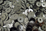 (700) 1/4 x 1 OD Flat Fender Washers - Zinc Plated