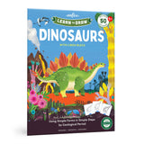 eeBoo: Learn to Draw - Dinosaurs - Drawing Guidebook, 50+ Stickers, Themed Step-by-Step Lessons, Simple Forms in Simple Steps, K