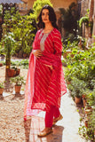 Gosriki Women'S Cotton Blend Straight Printed Kurta With Pant & Dupatta (Doremi-Pink-Nw-Gs_Xl_Pink_X-Large),Pink,,B0CJJZM2F7