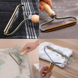 Portable Lint Remover, Fuzz Shaver - Reusable Double Sided Travel Brush for Removing Lint Pet Hair Dust in Clothes and Furniture